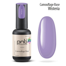 Камуфлююча каучукова база /ніжно лілова/ /UV/LED Camouflage Base Wisteria Light Lilac PNB/